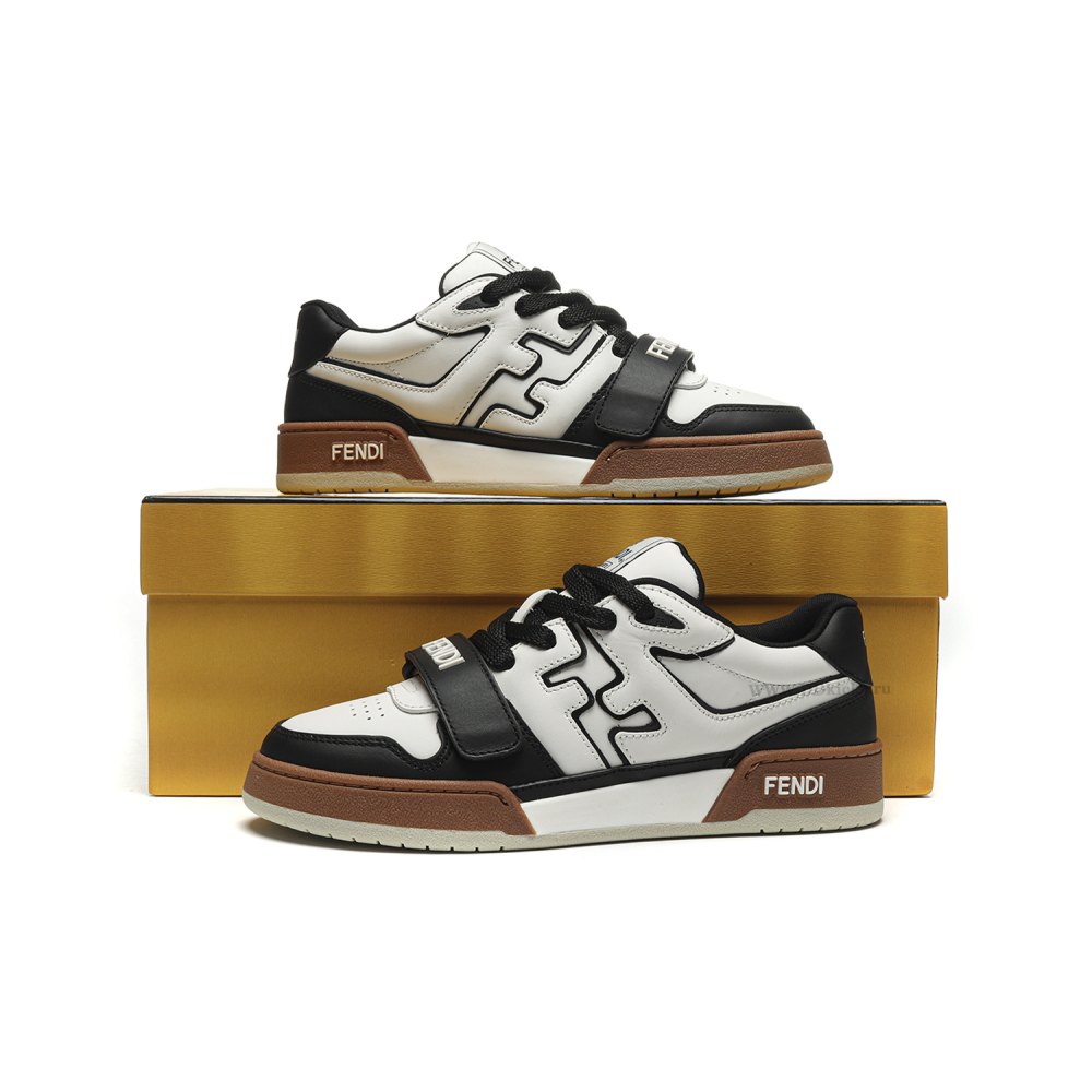 DD Fend1 Match Leather White/Black