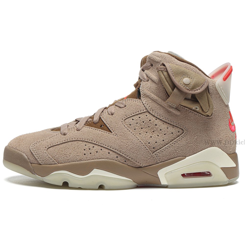 DD Jordan 6 Retro Travis Scott British Khaki