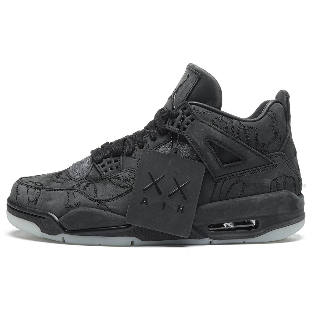 DD Jordan 4 Retro Kaws Black