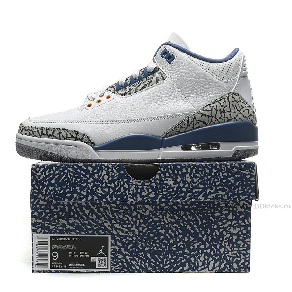 DD Air Jordan 3 Retro Wizards