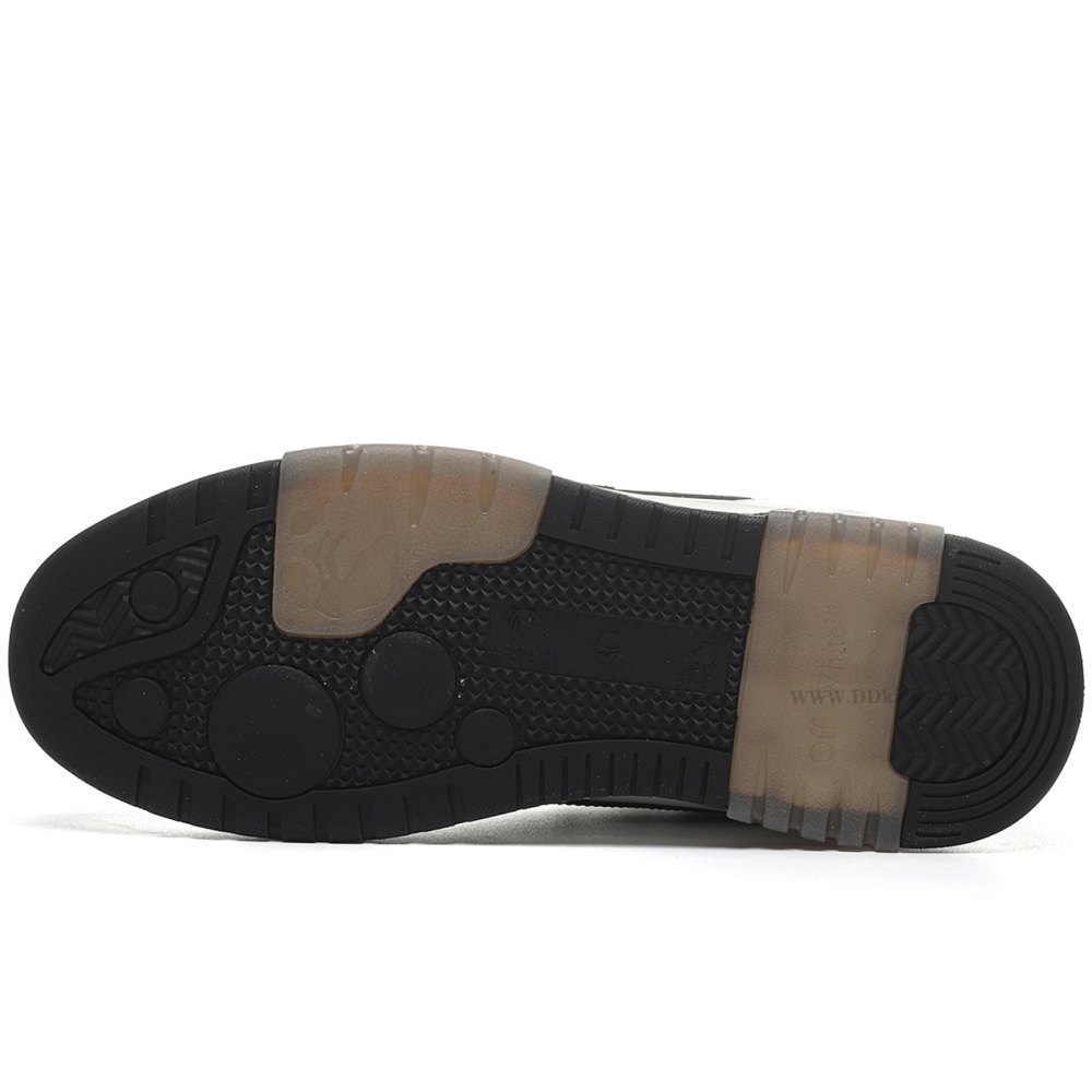 DD OFF-WHITE Out Of Office OOO 30 MM Low Tops Black White Blue