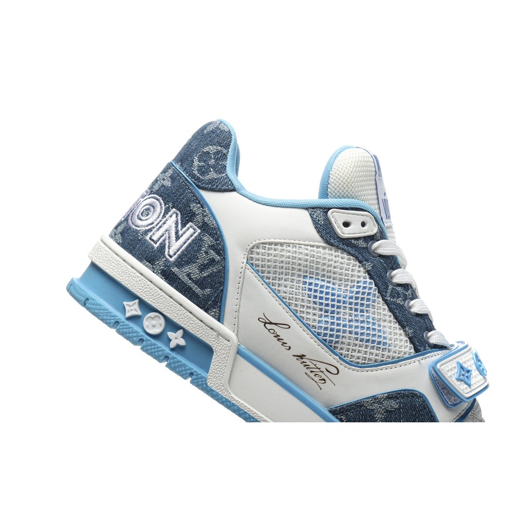 DD Lou1s Vu1tton Trainer Monogram Denim