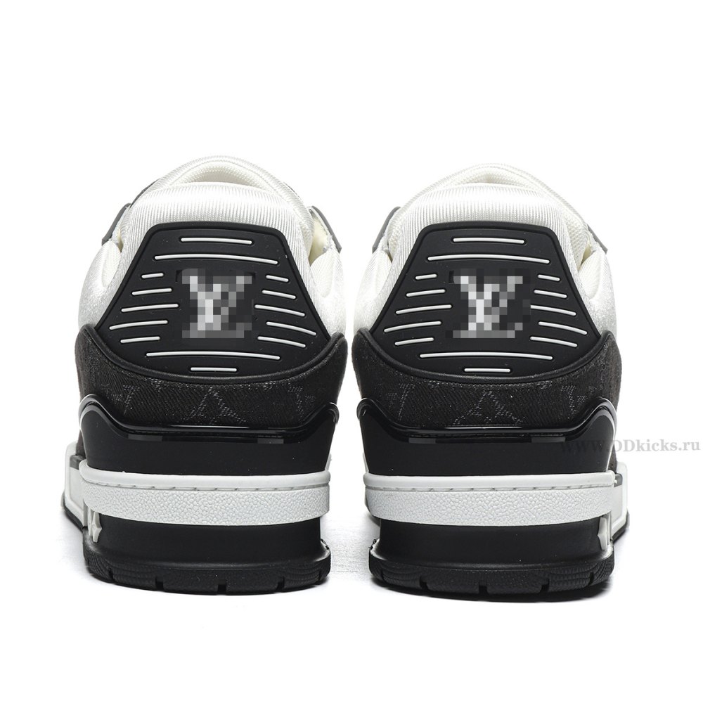DD Lou1s Vu1tton Trainer Black White