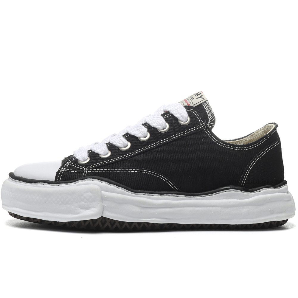 DD Maison Mihara Yasuhiro Peterson OG Sole Canvas Low Black