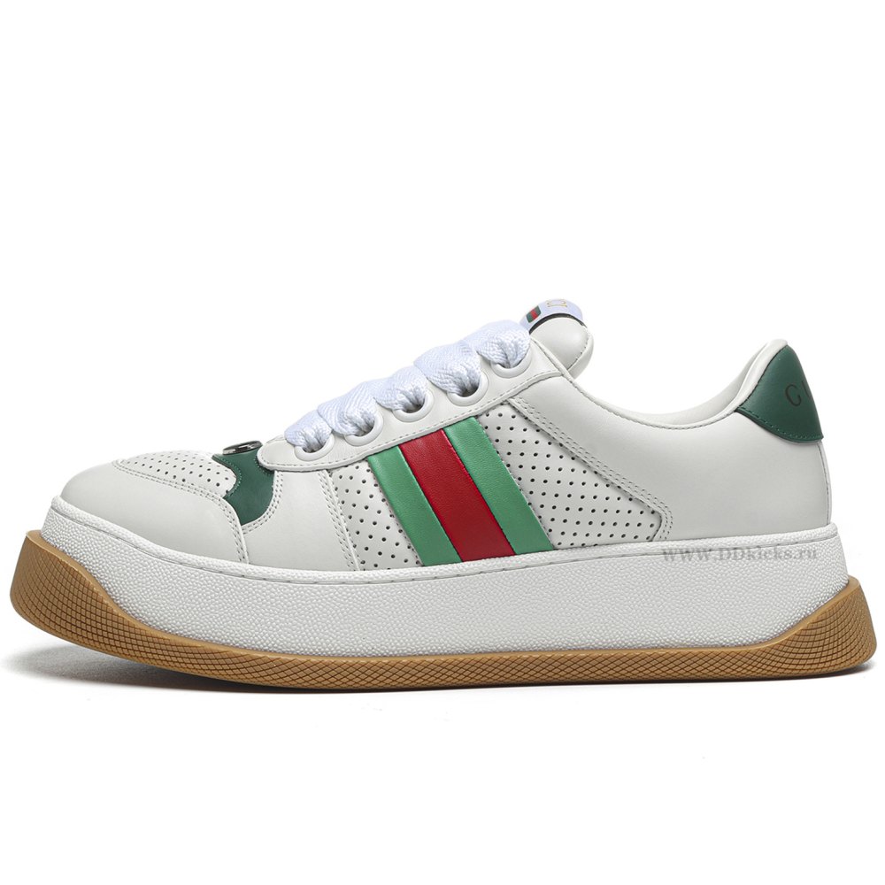 DD GUCC1 Screener Green Leather Detail 2