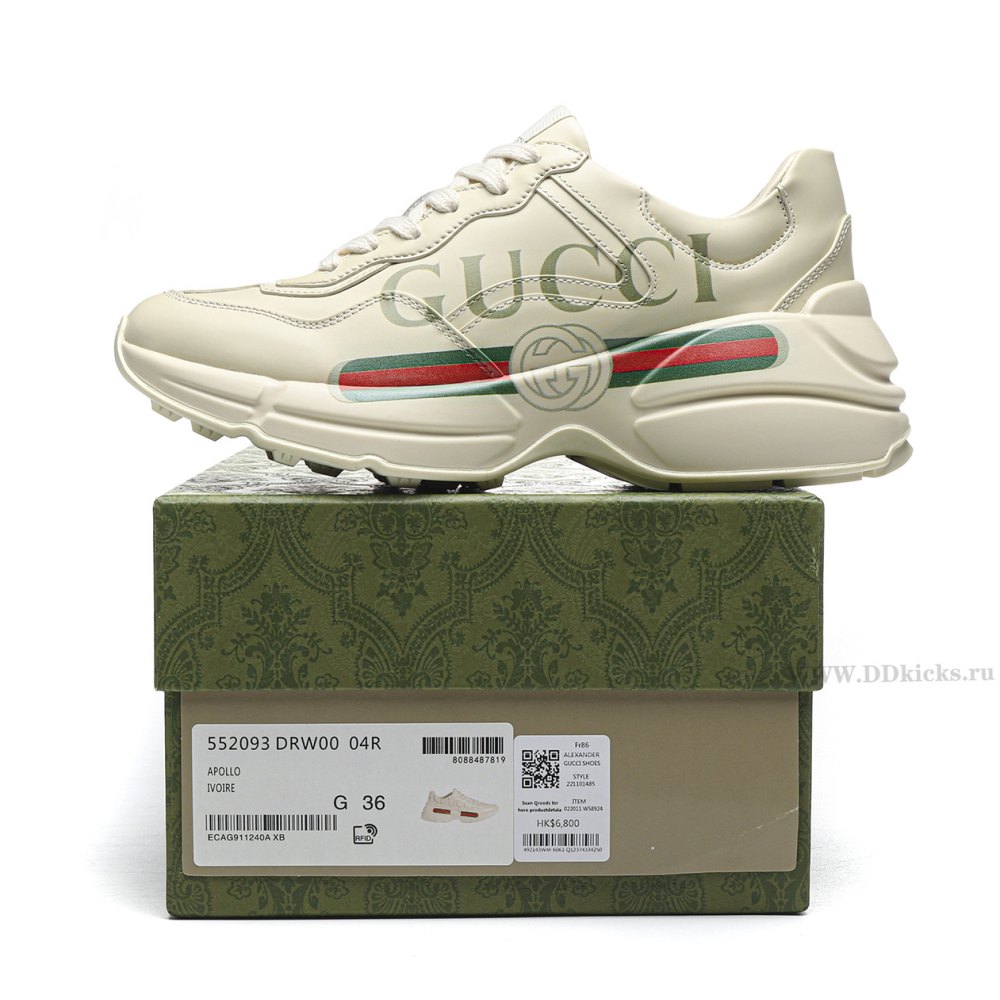 DD GUCC1 Rhyton Vintage Logo (women's)