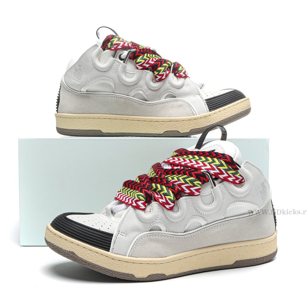 DD 1*ANVIN Leather Curb White Ivory