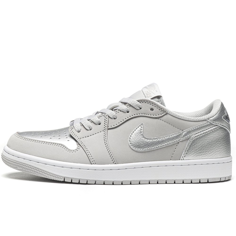 DD  Jordan 1 Low OG Metallic Silver-CZ0790 002