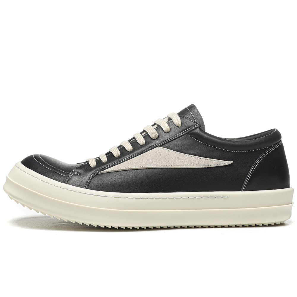 DD Rick 0wens Lidor Vintage Sneaks Black Milk-RU01D3897 LVSLPO