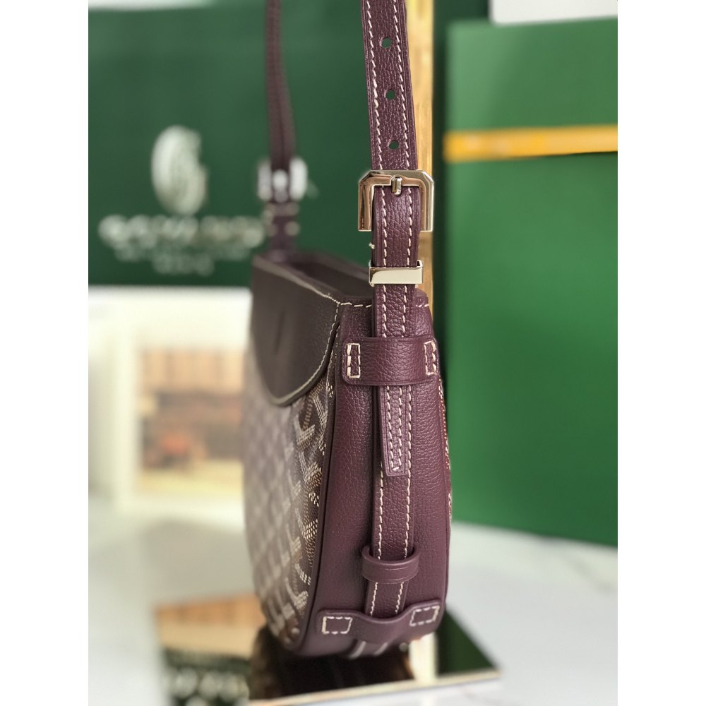 DD G0yard Hirondelle bag Burgundy   25cm * 17cm * 6cm