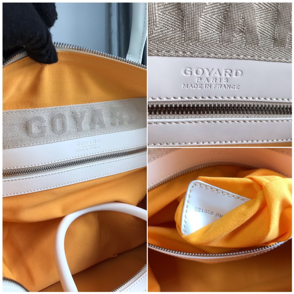 DD G0yard  Bowling 45 bag White 30*22*45cm