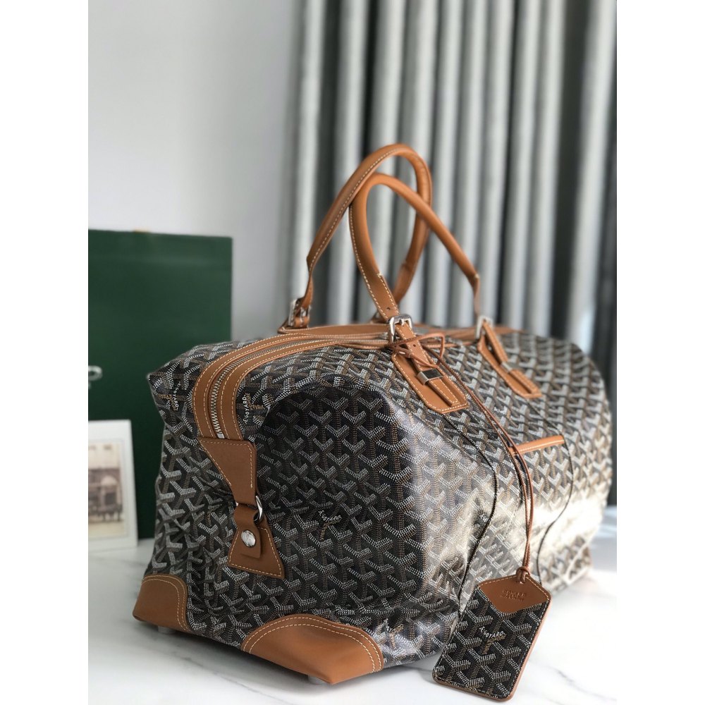 DD G0yard  Bowling 45 bag Black&Tan 30*22*45cm