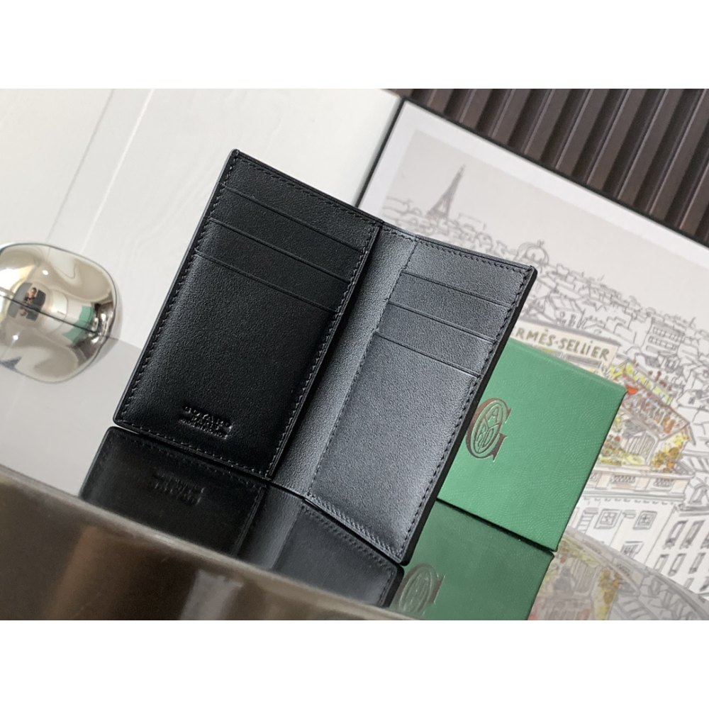 DD G0yard Saint-Pierre Card Wallet Black 11cm*1.5cm*7.5cm