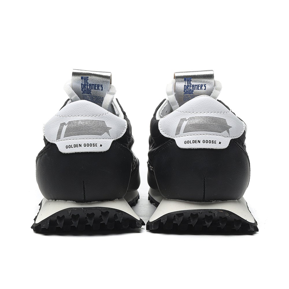 DD Golden Goose Marathon With Black Nylon Upper And White Star