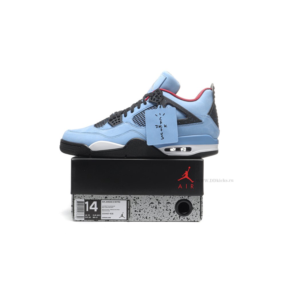 Size 14  Jordan 4 Retro Travis Scott Cactus Jack