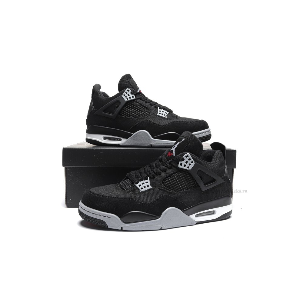 Size 14  Jordan 4 Retro SE Black Canvas